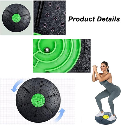 Balance Board with Maze, 2025 Upgrade Balance Board Maze, 10°-30° Tilt Non-Slip Wobble Balance Boards Adults, Training Stability and Coordination, for Gym, Yoga & Home Office Use