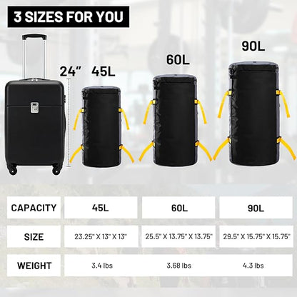 MIER Large Duffel Backpack Sports Gym Bag with Shoe Compartment, Heavy Duty and Water Resistant, Gray, 60L