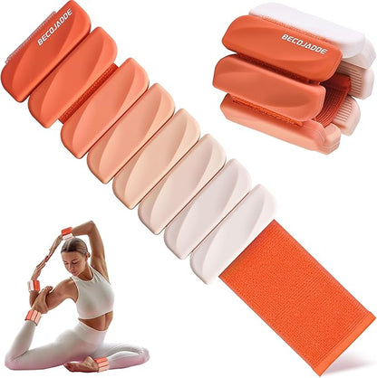 Ankle Weights Set of 2 (1 lb/2 lb Each) for Women Men Adjustable Wrist Bracelet for Home Gym Weighted Bangles Wristbands Leg Arm Weights for Walking Swimming Running Pilates Yoga Gym