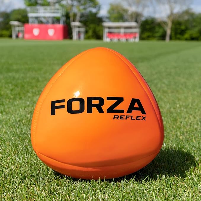 FORZA GK Reflex Soccer Ball – Size 5 Goalkeeper Training Ball for Improved Reaction Time, Agility & Hand-Eye Coordination | Available Individually or in Packs of 3 & 12