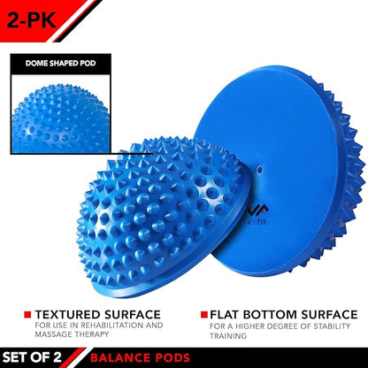 JFIT Balance Pod and Foot Fitness Set - Set of 2 Pods