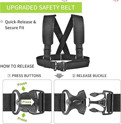 Kipika Weight Sled, Workout Sled, Fitness Strength Training Sled, Speed Training Sled for Athletic Exercise, Speed Improvement, Easily Through Obstacles, Suitable for 1" & 2" Weight Plate