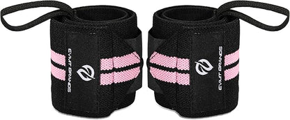 EVMT Premium Wrist Wraps for Weightlifting | Durable Lifting Straps for Enhanced Wrist Support | Perfect for Strength Training, Gym Workouts & General Athletics