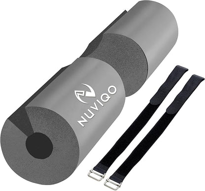 Barbell Pad Squat Pad for Lunges and Squats - Hip Thrust Pad for Standard and Olympic Bars - Provides Cushion to Neck and Shoulders While Training
