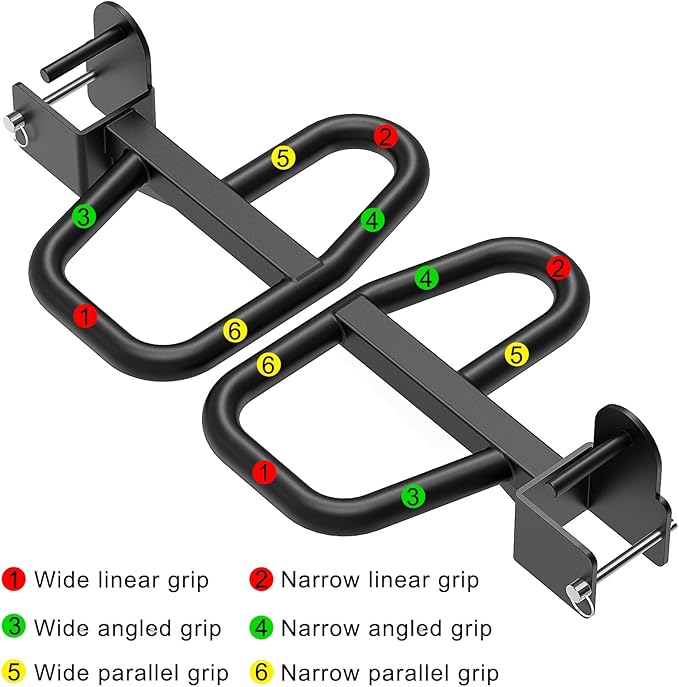 SELEWARE Power Cage Accessories, Dip Handles, Pull‑Up Stations, and Multi‑Grip Training Attachments
