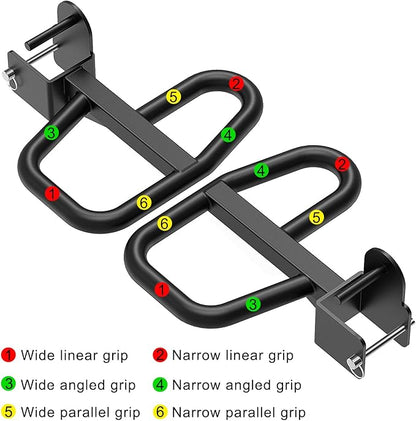 SELEWARE Power Cage Accessories, Dip Handles, Pull‑Up Stations, and Multi‑Grip Training Attachments