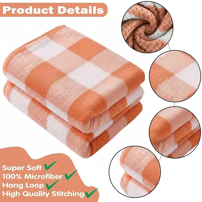 2-Pack Microfiber Bath Towels (27x54 Inches) - Ultra Soft & Quick Dry, 3X Absorbency, Lightweight for Gym, Yoga, Travel & Spa - Perfect for Home, Fitness & Post-Workout
