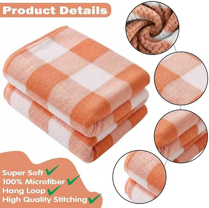 2-Pack Microfiber Bath Towels (27x54 Inches) - Ultra Soft & Quick Dry, 3X Absorbency, Lightweight for Gym, Yoga, Travel & Spa - Perfect for Home, Fitness & Post-Workout