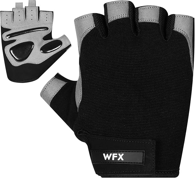 Gym Gloves Training Weight Lifting Gloves for Men Women Wrist Support Padded Extra Grip Palm Protection Fitness Workout Gloves Cycling,Hanging,Pull ups,Breathable