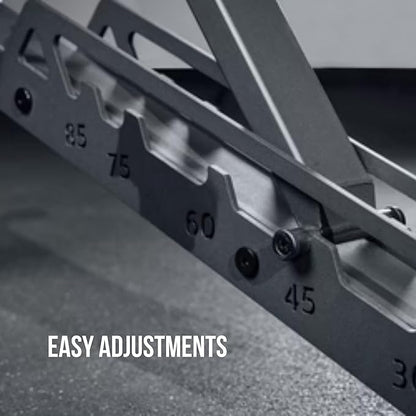 Rep Nighthawk Adjustable Weight Bench | Home Gym Incline Decline Flat Workout Bench | Heavy Duty Fitness and Strength Training Equipment | Foldable Space Saving Design