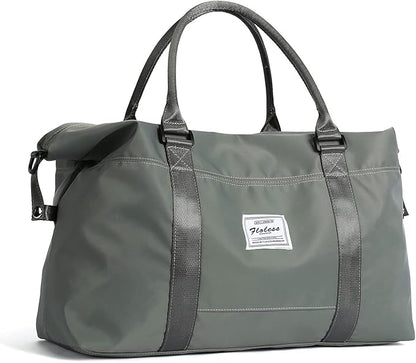Small Gym Duffel Bag, Travel Weekender Bags for Women, Overnight Gym Carry On Tote Bag with Wet Pocket, Hospital Mom Bag for Labor and Delivery - Green