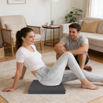 Foam Balance Pad - 20x16 Inch Non Slip Soft Thick,Balance Foam Pad Exercise Equipment,for Women Men Home Gym Floor Yoga Workout Physical Training Stretching
