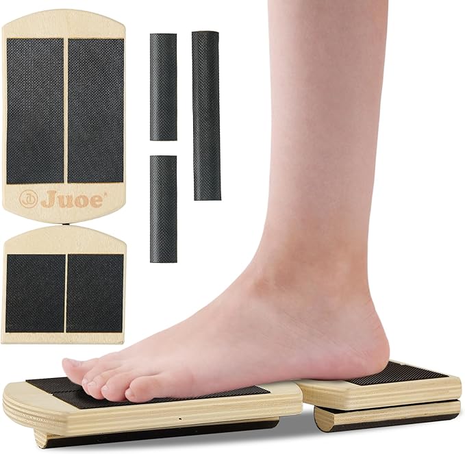 Juoe Ankle Strengthener & Axis Board for Physical Therapy,Blackboard Foot Trainer and Foot Strengthener,Stability Exercises,Plantar Fasciitis Relief,Posture Corrector,Axisboard for Leg Stability