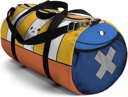 Anime Gym Bag for Women Men - Large Capacity Waterproof Workout Fitness Travel Sports Bags Fashion Street Camping ExpandaCLe Carry On Duffle Bag For Couple (Chopper) PTY