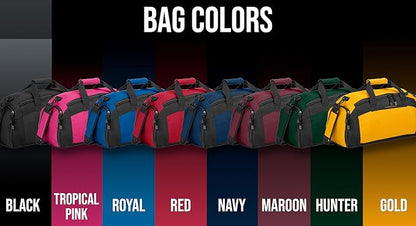 Personalized Swim Team Duffel Bag with Custom Name – Waterproof Swimming Gear Bag for Youth & Adults – Large Pool Bag with Shoe Compartment & Wet Pocket