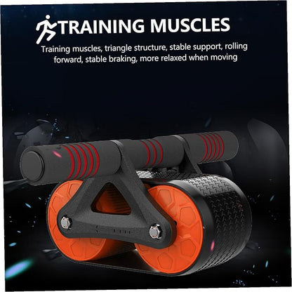 Ab Roller Wheel Abdominal Muscle Trainer Exercise Roller for Home Gym Core Strengthening Stability Fitness Equipment