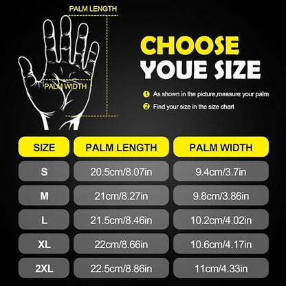Workout Gloves for Men Women, Lightweight Full Palm Grip Padded Protection Gym Gloves for Weightlifting, Training