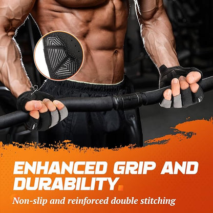 ATERCEL Workout Gloves for Men and Women, Weight Lifting With Firm Grip, Lightweight for Exercise, Cycling, Fitness, Pull Ups, Training, Climbing and Rowing