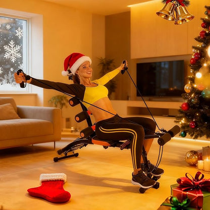 Ab Machine for Home Gym | Adjustable Ab Trainer Bench for Full Body Workout | Multi-Functional Sit Up Machine | Exercise Chair with 300 LBS Weight Capacity