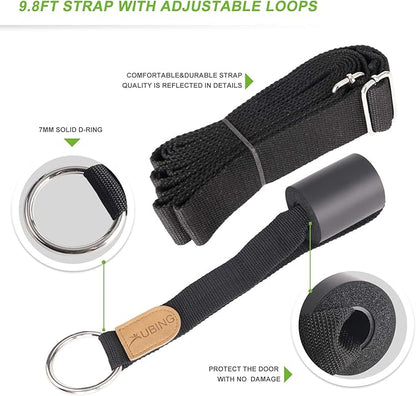 UBING Leg Stretcher, Door Flexibility Trainer, Over The Door Strech Strap for Flexibility, Splits Trainer for Dance Ballet Cheer Gymnastics Taekwondo Stretching