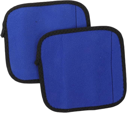 Kisangel 2Pcs Portable Nonskid Barbell Pad Slip Weightlifting Protector for Secure Grip for Squats Hip Thrusts and Gym Workouts Stylish Sleeve for Enhanced