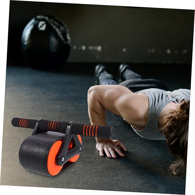 Ab Roller Wheel Abdominal Muscle Trainer Exercise Roller for Home Gym Core Strengthening Stability Fitness Equipment