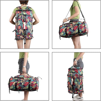 gym duffel bag backpack wrestling bag with shoe compartment 4 kinds of back method waterproof sports walking laptop