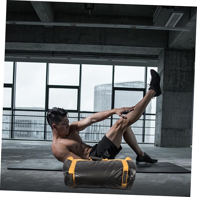 Milisten Weight Lifting Bag for Training with PVC Material Sandbag for Weight Training Muscle Building Fitness Bag for Men and Women Gym Workouts