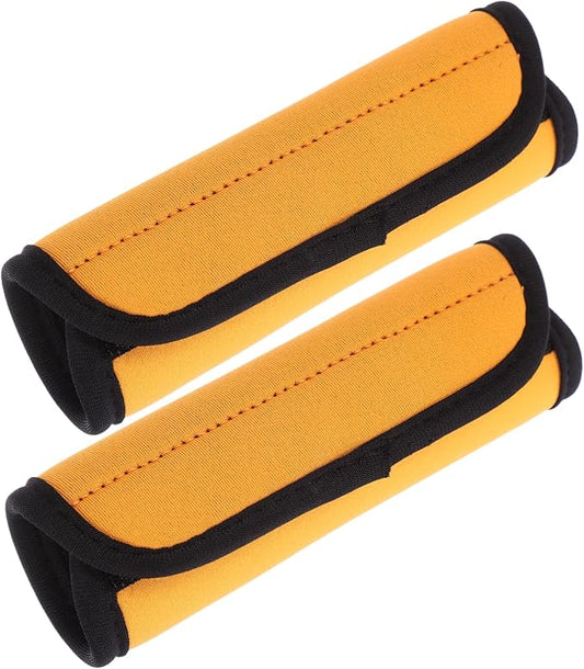 2Pcs Nonskid Barbell Pad for Weightlifting Slip-Resistant Polyester Protection Mat Detachable Grip Covers for Horizontal Bars for Hip Thrusts and Gym Training