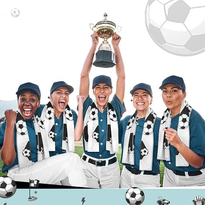 Peryiter 20 Pcs Soccer Towel 40 x 12 Inch Breathable Ice Sweat Towel with Storage Bag Quick Dry Microfiber Soccer Team Gift Party Favors for Fitness Camping Gym Running Sports Men Women Coach Gift