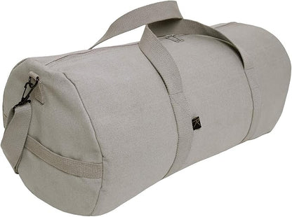 Rothco Heavy-Duty Canvas Shoulder Duffle Bag - Rugged Travel Gym Gear Equipment Bag
