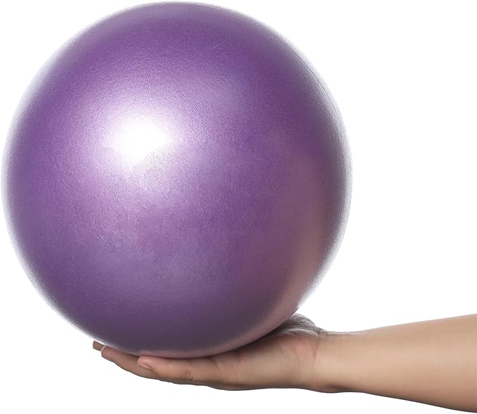 Small Pilates Balls - 9 Inch Exercise Ball Physical Therapy for Between Knees for Rehab, Barre, Core, Stability & Yoga