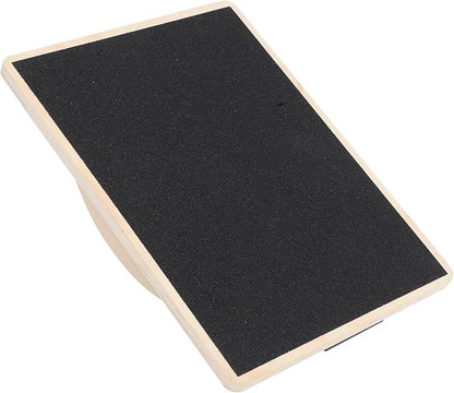 VOSAREA Solid Board Non-slip Adult Fitness Training Wobble Board Lightweight Coordination Exercise Prop for Home Gym Workouts