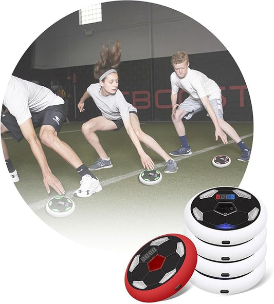 Reaction Training Lights, 6+1 Sports Speed & Agility Training LED Lights for Football, Fitness, Boxing, Sports Training Equipment, for Coaches, Gyms and Individual Athlete Workouts