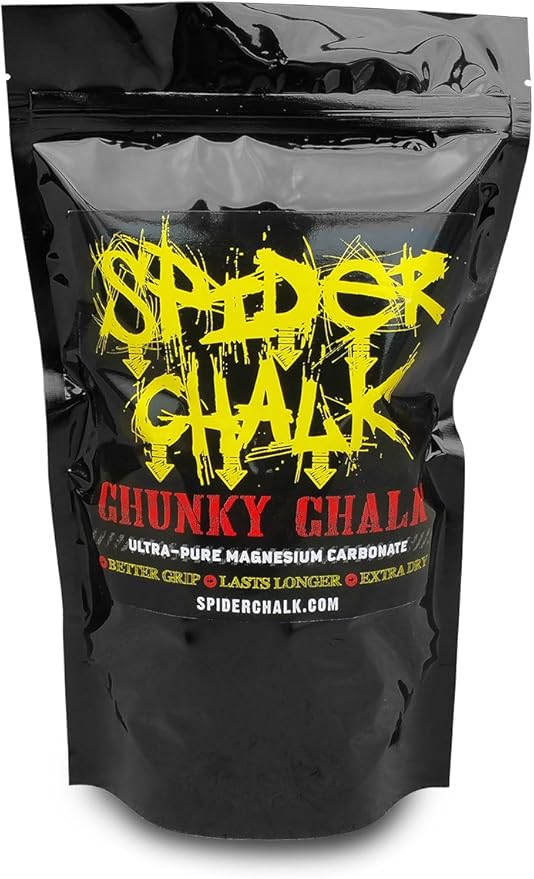 Loose Lifting Chalk, Chunky Texture Climbing Chalk Powder Hand Chalk for Rock Climbing, Gym & Weightlifting