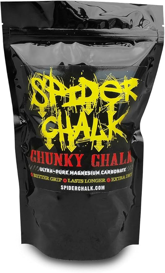 Loose Lifting Chalk, Chunky Texture Climbing Chalk Powder Hand Chalk for Rock Climbing, Gym & Weightlifting
