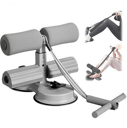 Sit Up Exercise Equipment,Ab Training Auxiliary Device,Portable Sit up Exercise Equipment，Adjustable ab Trainer Machine，Multi-Functional Adjustable ab Trainer ，for Home/Office/Gym(Gray,B)