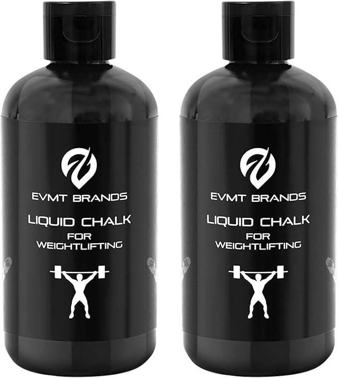 Liquid Chalk, Mess Free Gym Chalk for Weightlifting, Gymnastics, Rock Climbing, Dancing. Sweat Resistant and Long Lasting for Stronger Grip. Package May Vary.