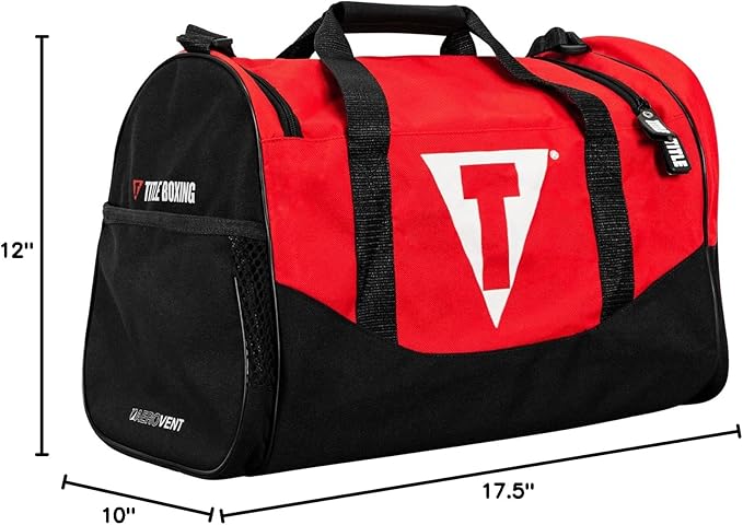 TITLE Boxing Individual Sport Bag (Red)