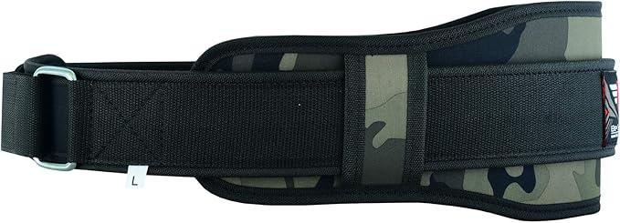 Weight Lifting Belt Neoprene Gym Fitness Workout Double Support Brace