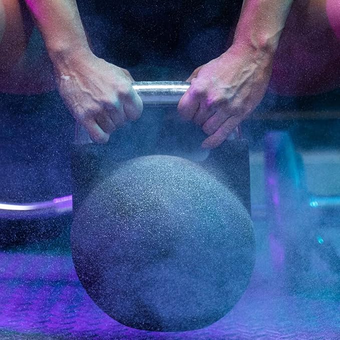 Cannon Sports Gym Chalk Powder – 3 Pounds of Magnesium Carbonate Loose Chalk with Resealable Bag & Chalk Bag Sock – Pro Non-Slip, Sweatproof Grip for Weightlifting, Gymnastics, Rock Climbing and More