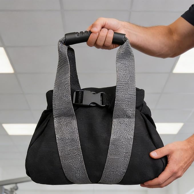 Kettlebell Sandbag, Adjustable Weight, 25.5x25x17cm, Fitness Training Bag, Workout Resistance Bag, Heavy Lifting Exercise, For Home Gym Sports
