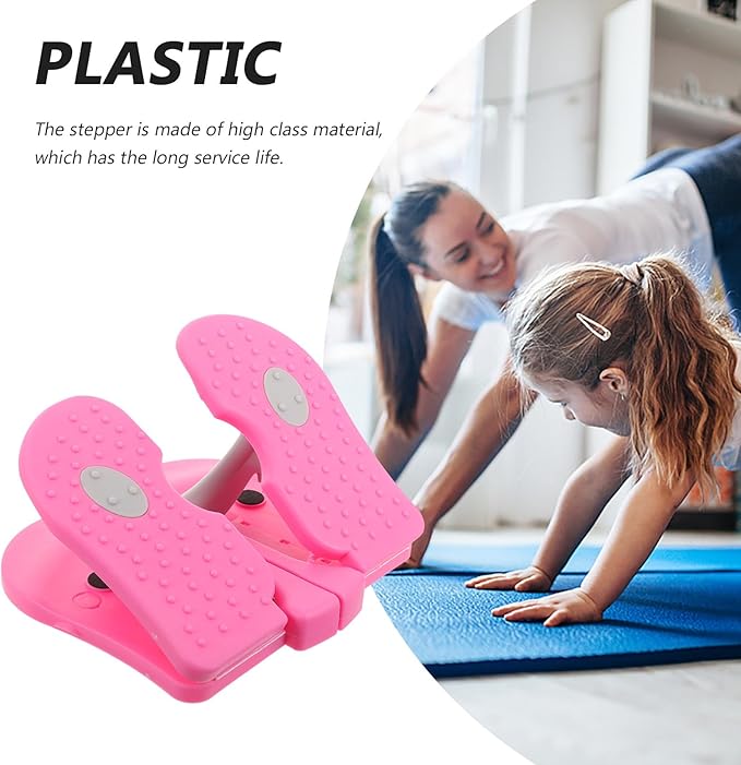 Mini Stepper Home Exercise Machine Lightweight Compact Fitness Equipment with Non-Slip Surface and Stable Frame for Unisex Cardio Workouts and Space-Saving Training