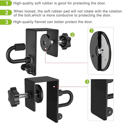 Kipika Heavy Duty Door Anchor Attachment - Shoulder Pulley - Over Door Rehab Exerciser for Rotator Cuff Recovery, Strength Training, Physical Therapy Exercise, Home Gym