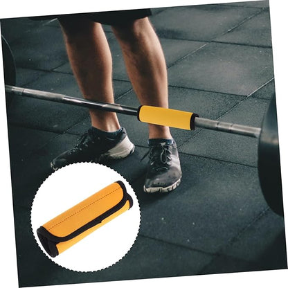 2Pcs Nonskid Barbell Pad for Weightlifting Slip-Resistant Polyester Protection Mat Detachable Grip Covers for Horizontal Bars for Hip Thrusts and Gym Training