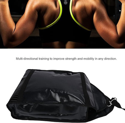 Adjustable Sandbags Weighted Training Bags with 3 Sub Bags PVC Mesh Sand Bags for Sprinters Speed Workouts Strength Exercises