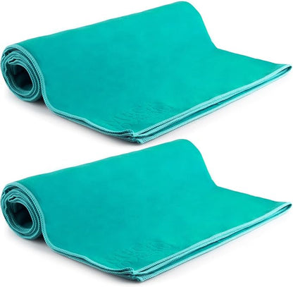 Suede Microfiber Gym Sport Towel, 2 Pack