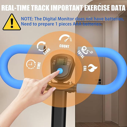 Stair Stepper for Home, 265lbs Vertical Climber Machine for Full-Body Exercise, Resistance Home-Upgrade Climber Fitness Equipment with Stable Frame Adjustable Handlebar for Women Men