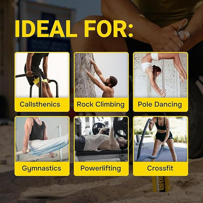 GRIPZILLA Liquid Chalk Kit Gym Chalk for Weight Lifting, Rock Climbing, Pole Grip, Bouldering, Powerlifting, Ball, Gymnastics, Sports, and Workout- Cheer Chalk - Package May Vary