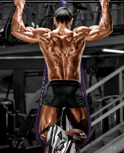 HAPBEAR Pull Up Assistance Bands - Pull Up Bands - Resistance Bands - Exercise Bands Resistance Bands Set - Workout Bands for Working Out, Stretching, Muscle Training